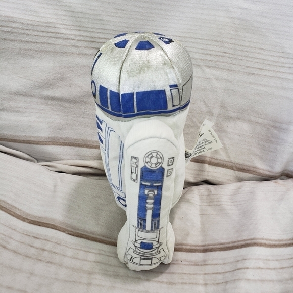 Kenner Star Wars Buddies R2-D2 6 Inch Beanbag Plush Stuffed Toy 1997 Flawed - Picture 4 of 10
